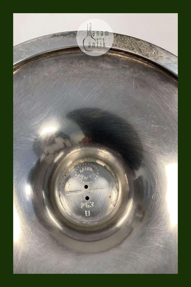 Georg Jensen Sterling Silber Traubenschale Nr. 263B