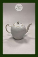 Royal Copenhagen Tradition Hvid Halvblonde m. Guld Thekande No. 611