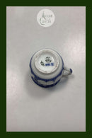 Royal Copenhagen Musselmalet Halvblonde Sennepskrukke uden låg No. 744