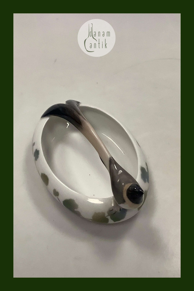 Royal Copenhagen Art Nouveau Fugleskål No 753/376