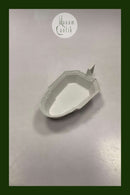 Royal Copenhagen White Flora Danica Pearl Pattern Assiet