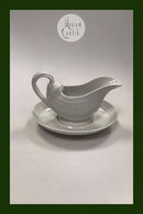 Royal Copenhagen Hvid Flora Danica Perlestel Sovseskål No 3556