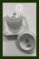 Royal Copenhagen White Flora Danica / Pearl Pattern Cream Cup No 20/3514