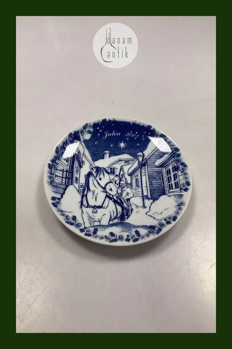 Porsgrund Norway Juleplatte 2007