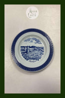 Royal Copenhagen Blue Tranquebar Lunch Plate with motif