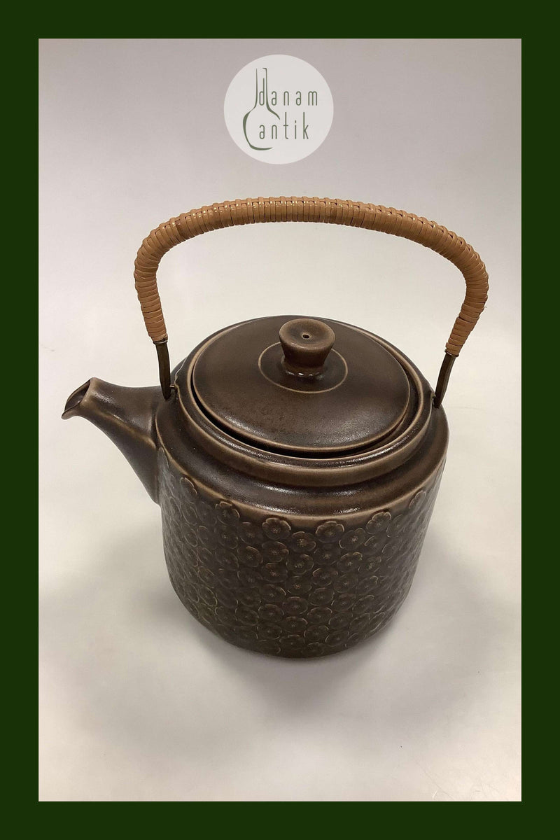 Stor Jens Quistgaard Stentøj for Kronjyden / Bing og Grøndahl Azur Umbra Thekande