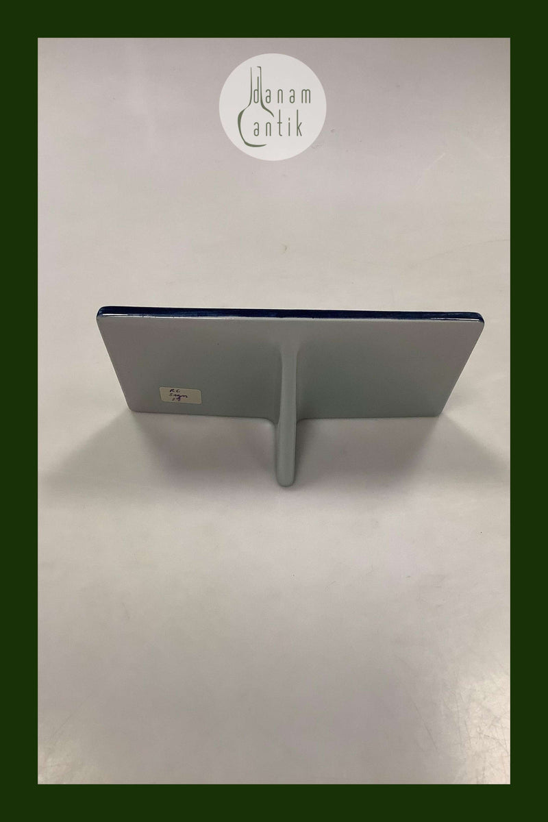 Royal Copenhagen Faience Tranquebar Dealer Sign