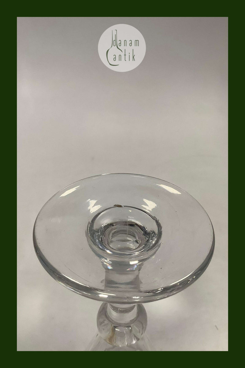 Anglais Hvidvinsglas med Kugle/Knop