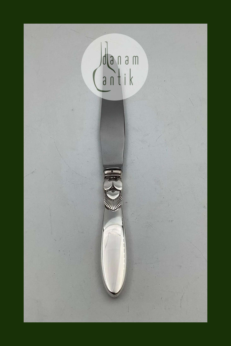 Georg Jensen Sterling Sølv Kaktus Frokost Kniv