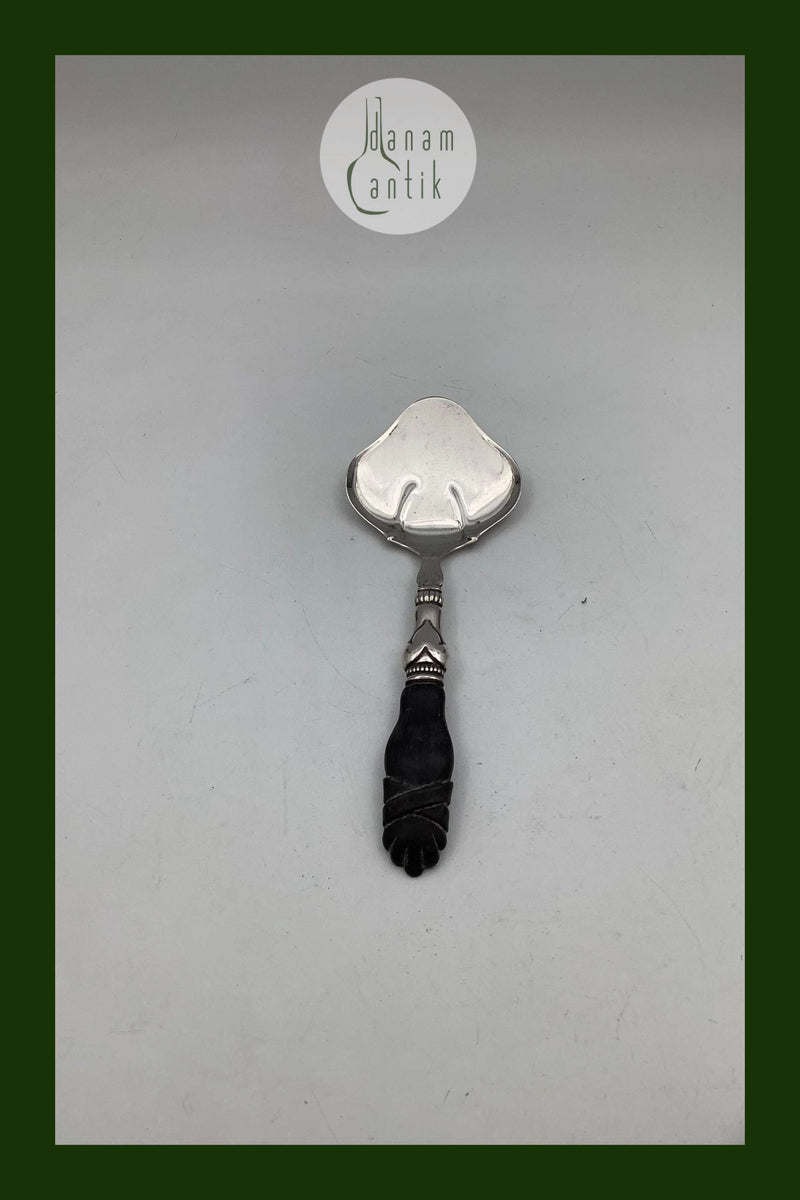 Cohr Serveringsske i Sølv og Træ