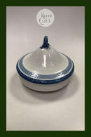 Royal Copenhagen Blå Vifte Ragoutfad med Låg No. 11503