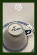 Royal Copenhagen Blå Vifte Thekop og Underkop No 11539