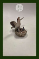 Dahl Jensen Figur af fugl på rede DJ No 1349