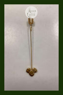 Georg Jensen Golden Christmas Lyseholder - Hasselnød  2002