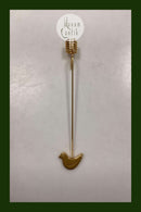 Georg Jensen Golden Christmas Lyseholder - Fugl 1991