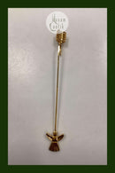 Georg Jensen Golden Christmas Lyseholder - Engel 1993