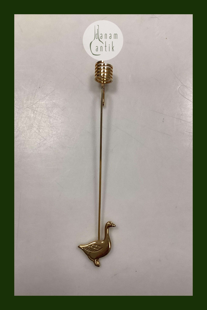 Georg Jensen Golden Christmas Lyseholder - Gås 1998