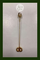 Georg Jensen Golden Christmas Lyseholder - Kringle 1992