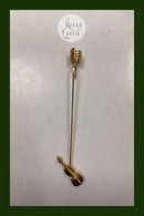 Georg Jensen Golden Christmas Lyseholder - Violin 1995