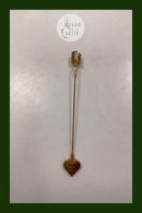 Georg Jensen Golden Christmas Lyseholder - Julehjerte 1997