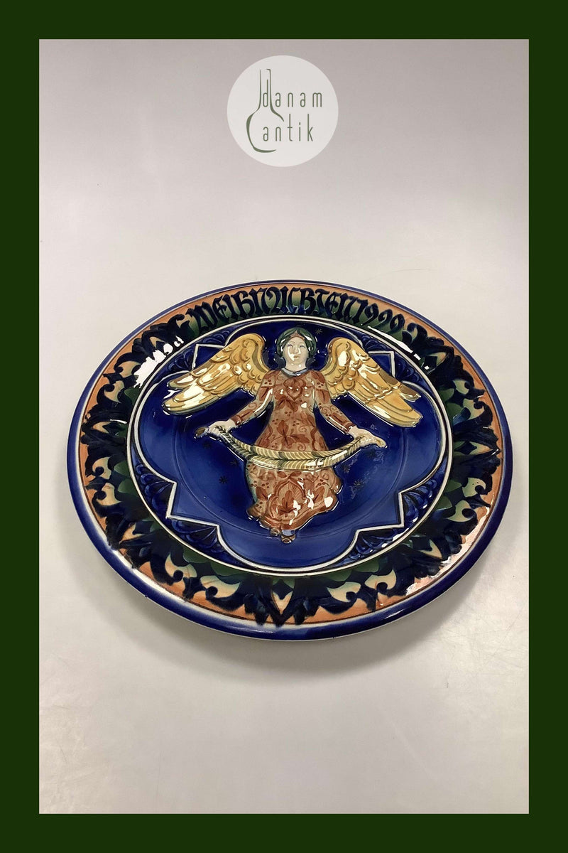 Aluminia Stor Juleplatte fra 1929 Weihnachten