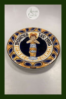 Aluminia Stor Juleplatte fra 1916 Weihnachten