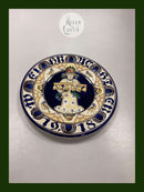 Aluminia Stor Juleplatte fra 1918 Weihnachten