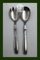 Horsens Sølvvarefabrik Sølv / Stål Rex Salatsæt