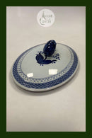 Royal Copenhagen Blå Tranquebar låg til Ovalt lågfad No 921