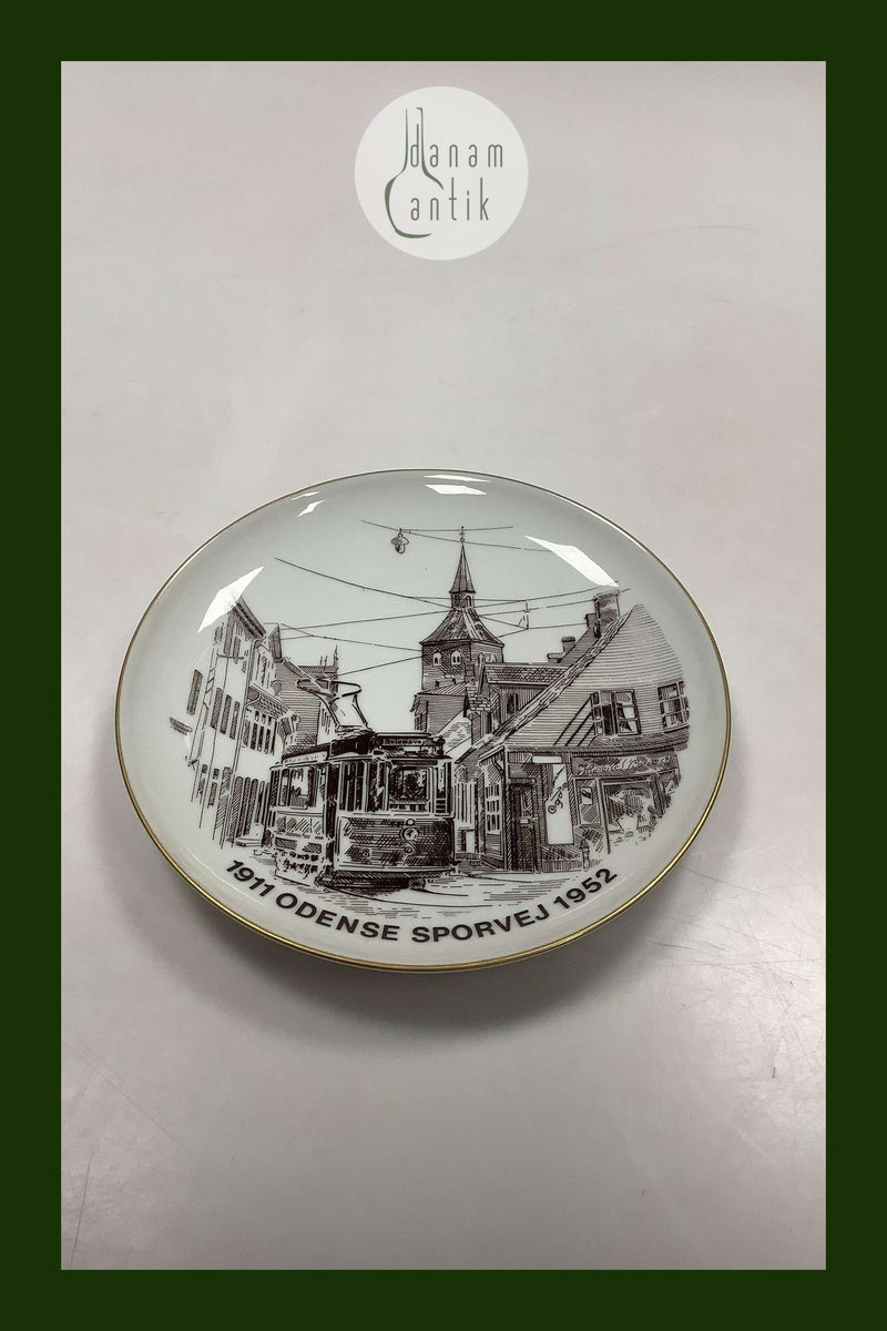 Bing og Grøndahl Platte Odense Sporveje 1911 - 1952