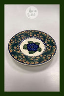 Aluminia Vægplatte med Blå Blomst No. 346/352