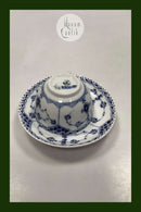 Royal Copenhagen Musselmalet Halvblonde Kop og Underkop No. 713