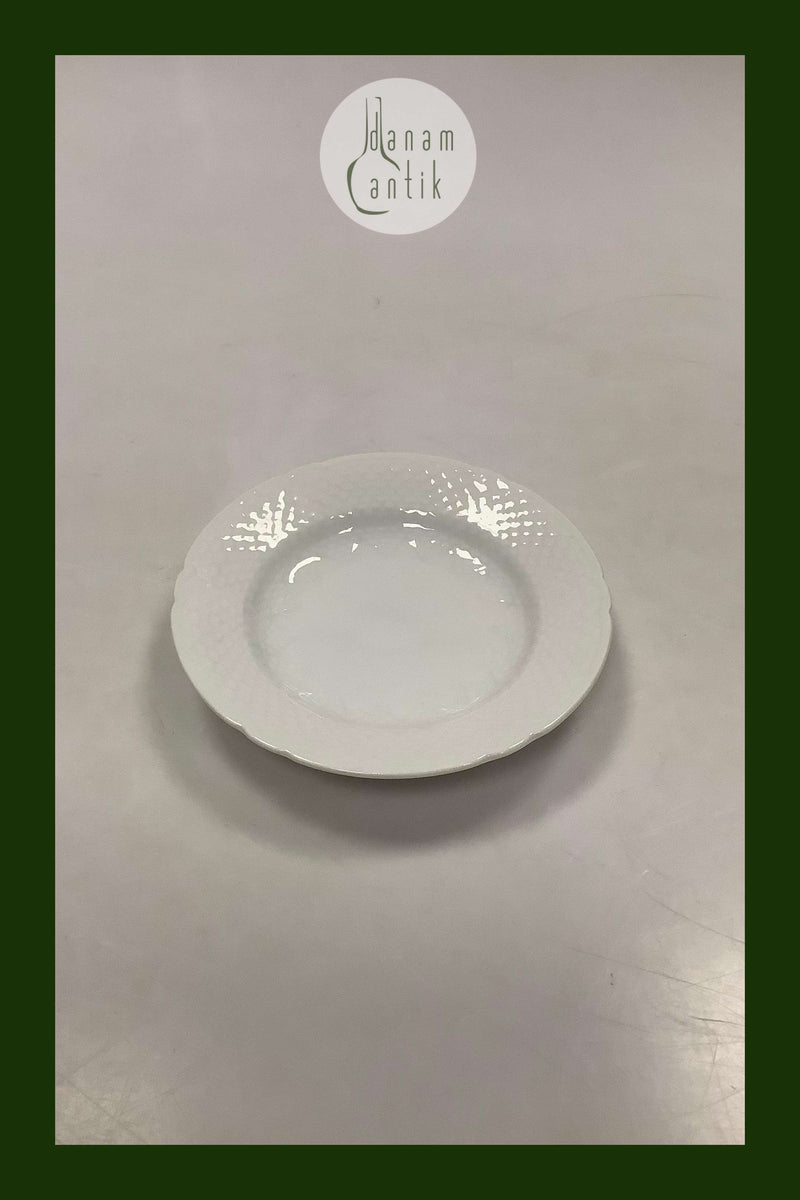 Bing  og Grøndahl Elegance, Hvid Sidetallerken