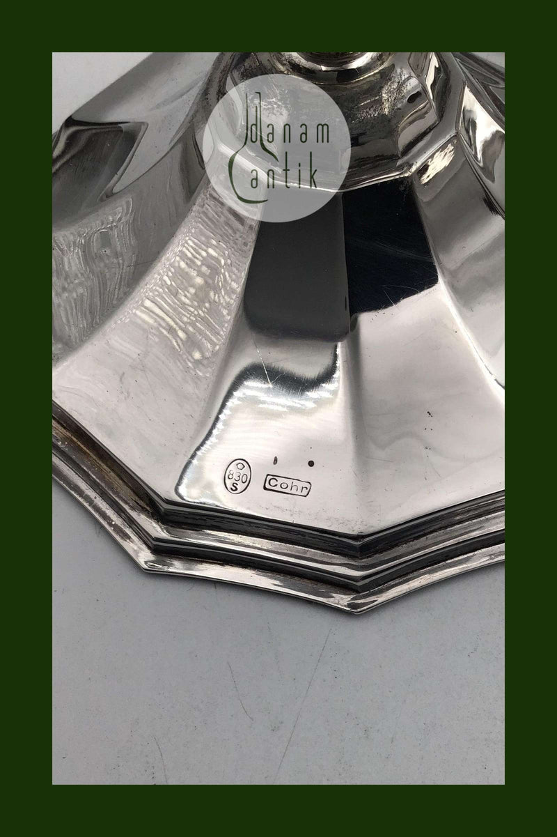 Cohr Sølv Lysestager (2)