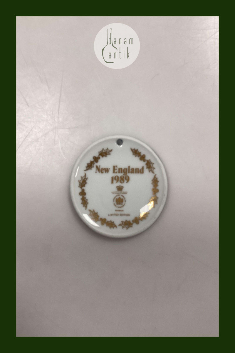 Bing og Grøndahl Christmas in America Ornament 1989