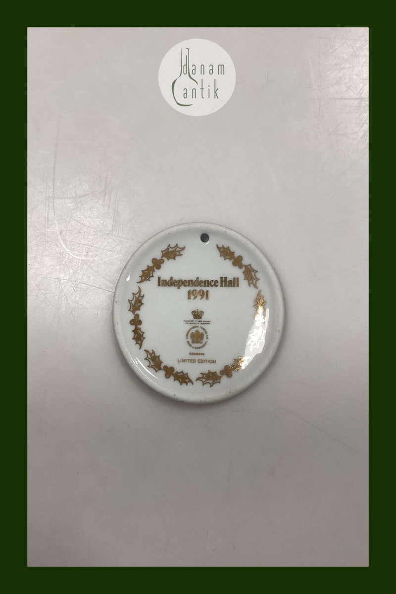 Bing og Grøndahl Christmas in America Ornament 1991