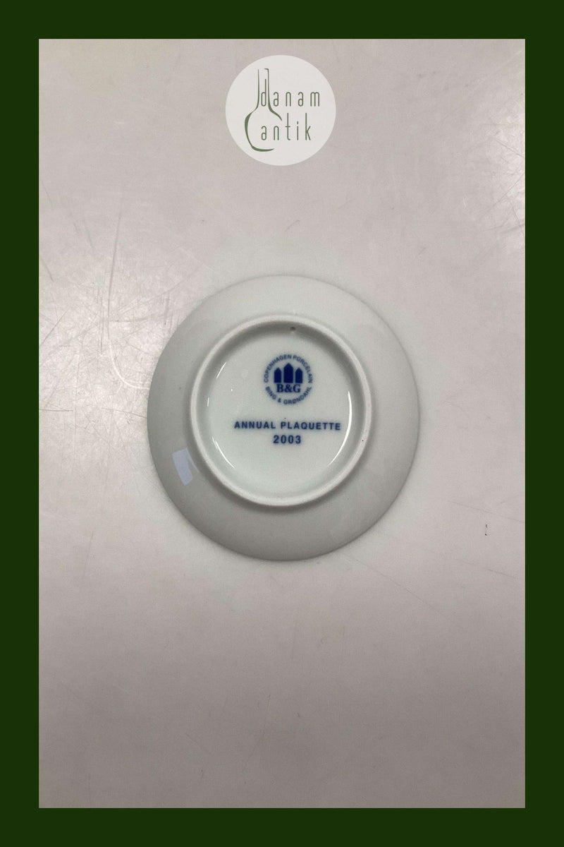 Bing og Grøndahl Juleplaquette fra 2003