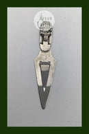 Peru Sterling Sølv Bogmærke (Aztec kriger)