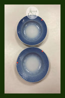 Bing and Grondahl Blue Tone Hotel Small Deep Plate No. 710/1006 - CHIPPED