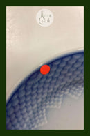 Bing og Grøndahl Blå Tone Hotel Kagetallerken No. 702/1003 - SKÅRET