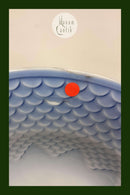 Bing and Grondahl Blue Tone Hotel Large Deep Plate No. 714/1008 - CHIPPED