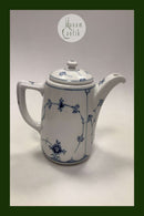 Royal Copenhagen Musselmalet Riflet Kaffekande No 2217