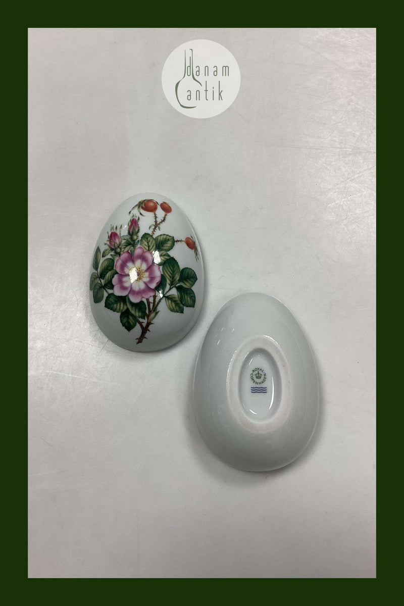 Royal Copenhagen Påskeæg Bonbonniere - 2015 Hybenrose