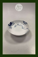 Royal Copenhagen Blå Mega Mussel Skål på Fod No 427