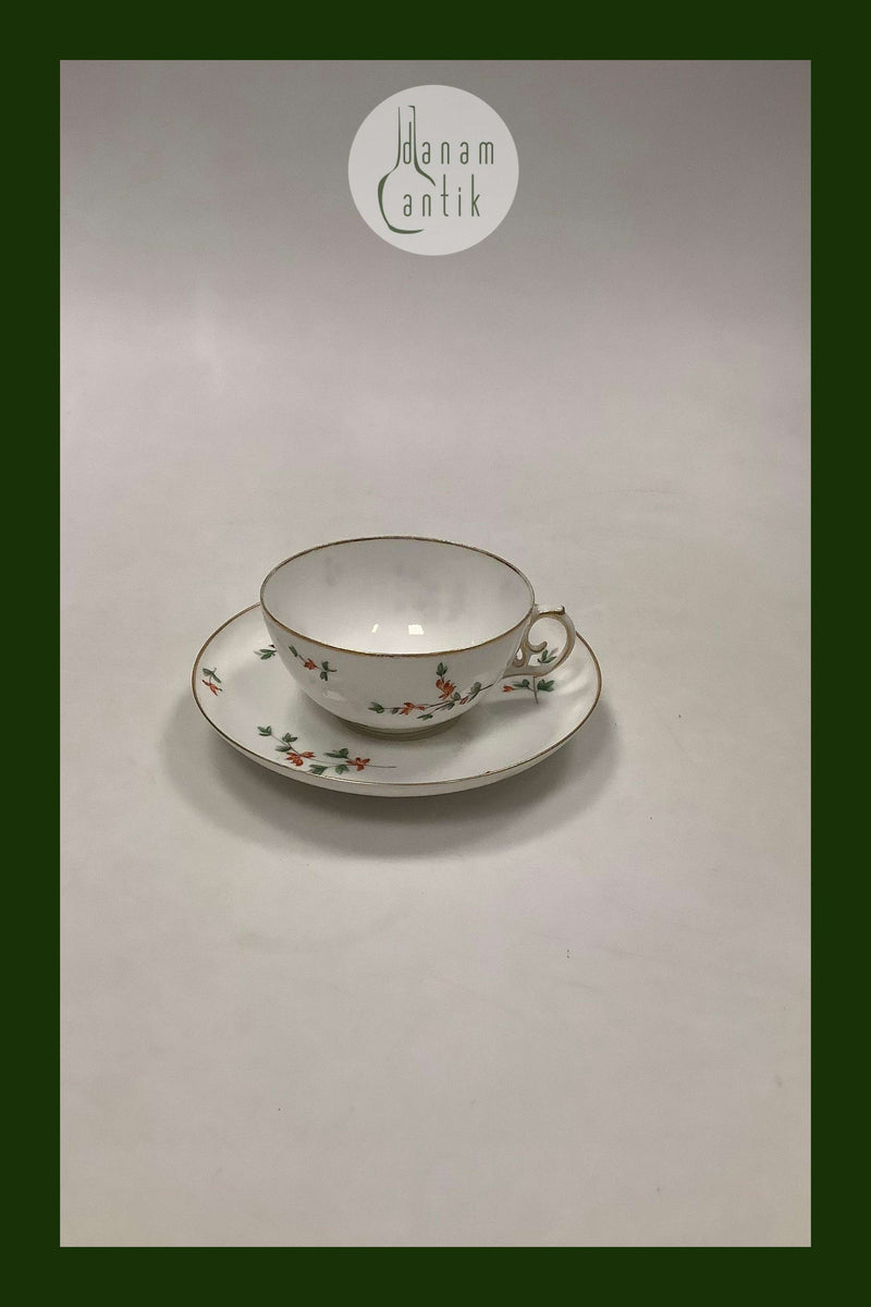 Royal Copenhagen Berberis Lille Thekop med underkop