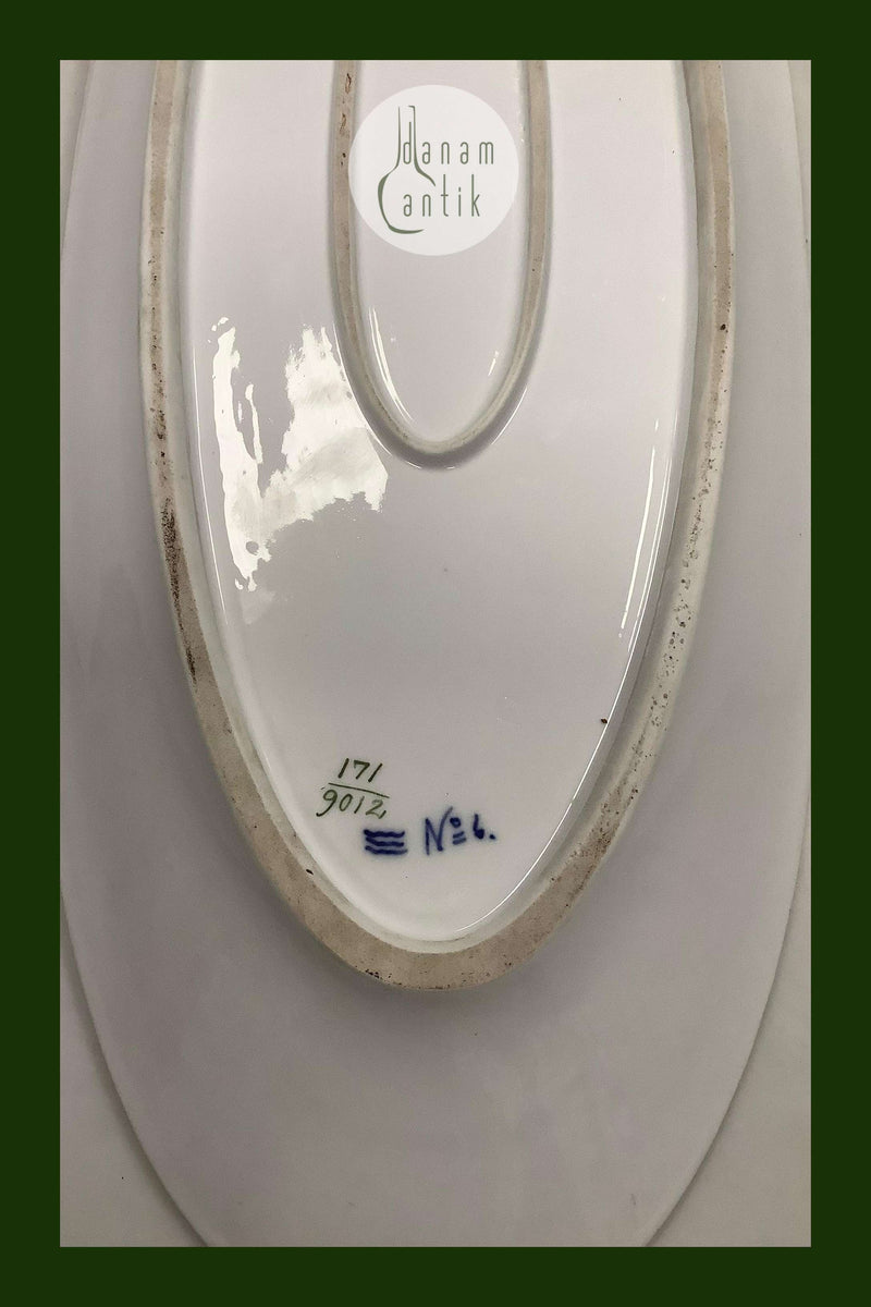 Royal Copenhagen Stel 171 ( ligner Berberis ) Fiskefad No 9012