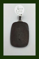 Georg Jensen Malm / Sterling Sølv / Guld Vedhæng No. 5003 Malinowski