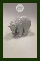 Royal Copenhagen Figur Bjørnefar/Stående hvid Bjørn No. 237