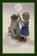 Royal Copenhagen figur af Sanktbernhardshund No 361