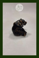 Royal Copenhagen Stentøjsfigur af Brun Bjørneunge No. 22746